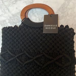 Danielle Nicole Crocheted Handbag/Crossbody. NWT